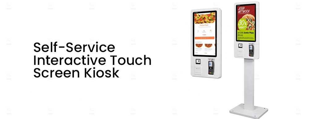 Self-Service Interactive Touch Screen Kiosk