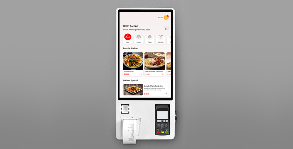 What are the Necessary Features of Food Ordering Kiosk?