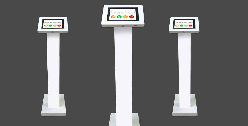 Collect Customer Feedback with a Tablet Kiosk