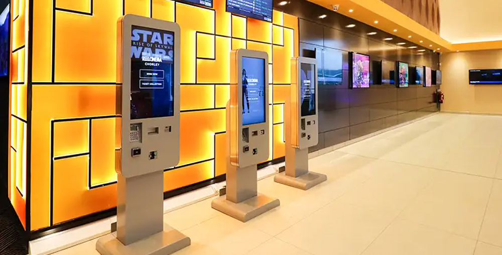 Advantages of a Self-Service Kiosk at a Cinema