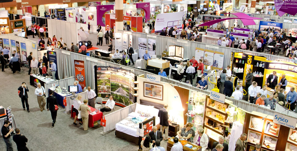 Capturing Attentions in a Crowded Exhibition Hall