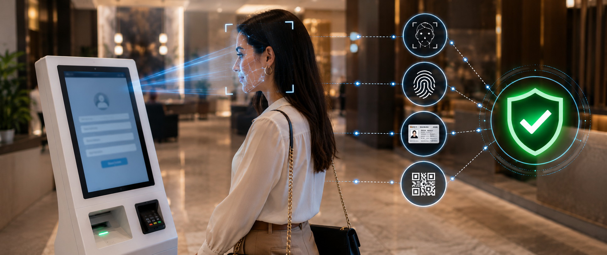 Self-CheckIn Kiosks: Enhancing Privacy and Security for Users