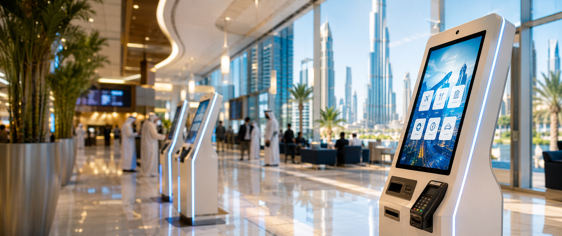 Maximizing ROI: How Interactive Self-Service Kiosks are Transforming Dubai’s Service Sectors