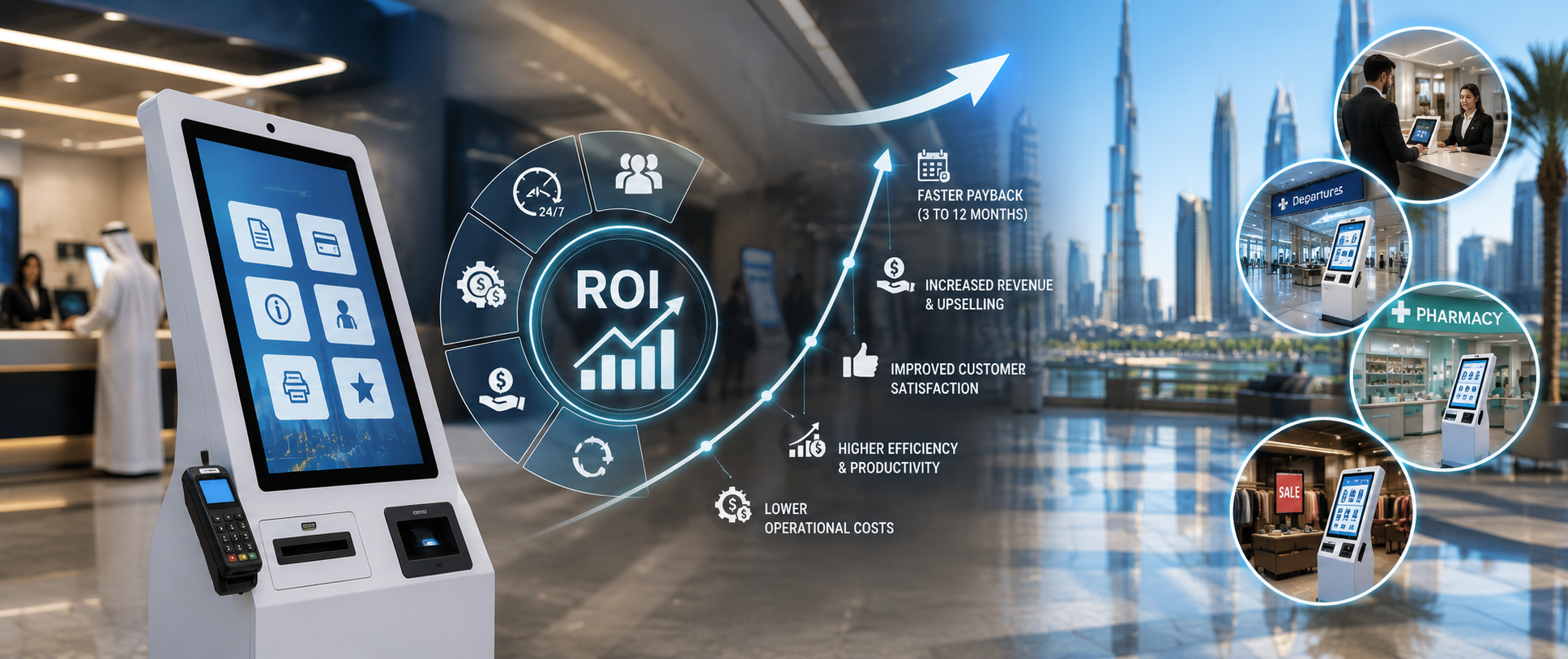 Understanding the ROI of Self-Service Kiosks: How Smart Kiosks Pay for Themselves?